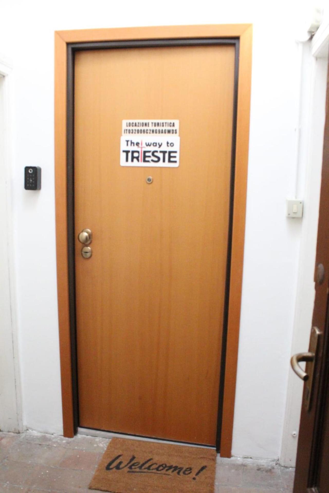 The Way To Trieste Bikes Storage Buitenkant foto